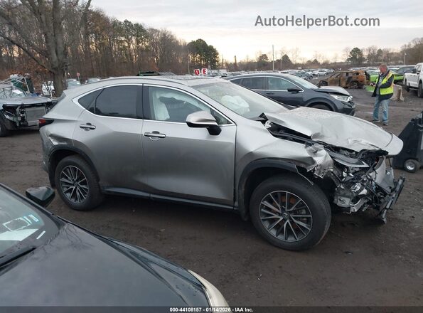 JTJGKCEZ7N5002479 2022 LEXUS NX 350H Gray 