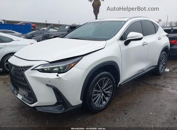JTJGKCEZ9P2014668 2023 LEXUS NX 350H White Առջևի ձախ երեք քառորդ տեսարան