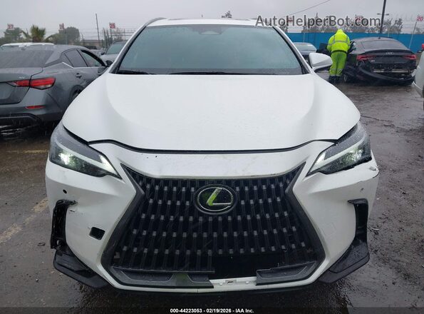 JTJGKCEZ9P2014668 2023 LEXUS NX 350H White Սարքավորումների վահանակի տեսք
