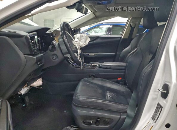 JTJHGCEZ8P5004606 2023 LEXUS NX White Widok wnętrza z przodu