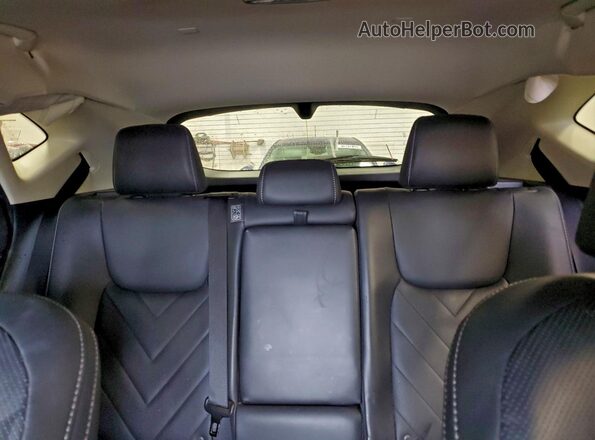 JTJHGCEZ8P5004606 2023 LEXUS NX White Widok tylnych siedzeń