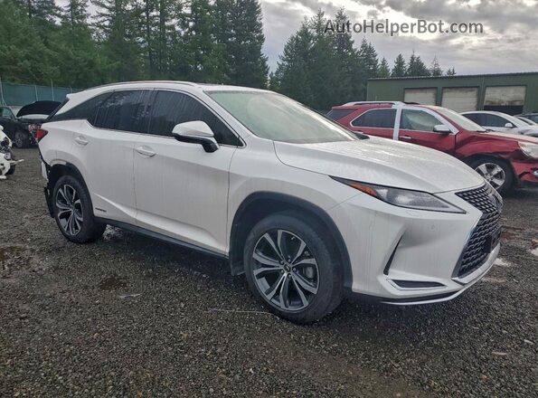 JTJHGKFA2N2023217 2022 LEXUS RX Белый Передняя правая четверть