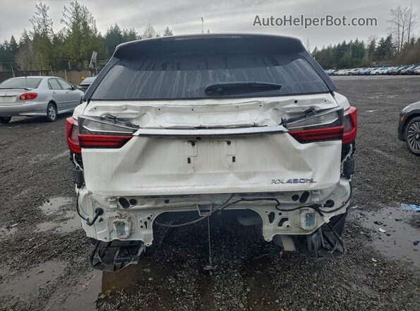 JTJHGKFA2N2023217 2022 LEXUS RX Белый Вид сзади