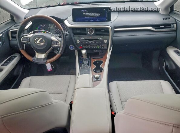 JTJHGKFA2N2023217 2022 LEXUS RX Белый Вид панели приборов