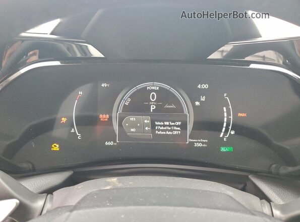 JTJHKCEZXT5043545 2026 LEXUS NX Белый Вид щитка приборов