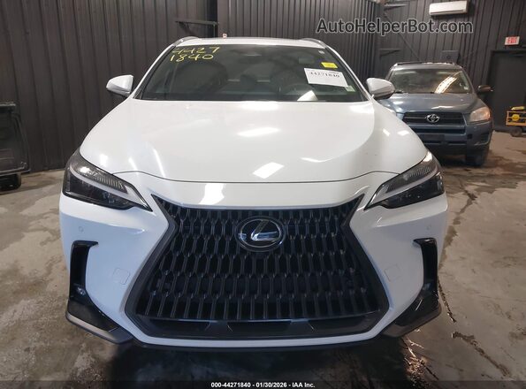 JTJHKCFZ1T2076885 2026 LEXUS NX 450H+ White Vista del cuadro de instrumentos