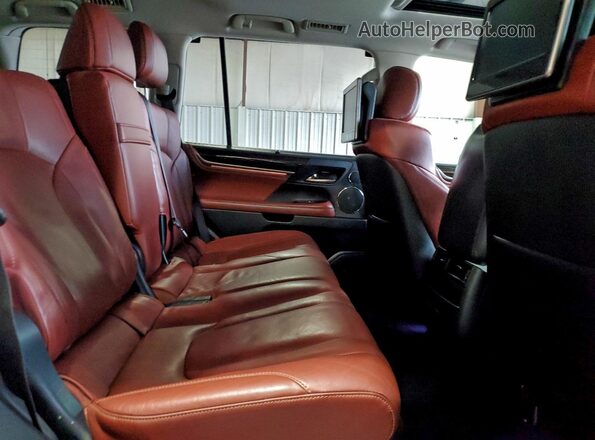 JTJHY7AX0G4188907 2016 LEXUS LX Белый Вид задней части салона