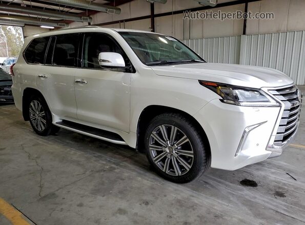 JTJHY7AX0G4188907 2016 LEXUS LX Белый Передняя правая четверть