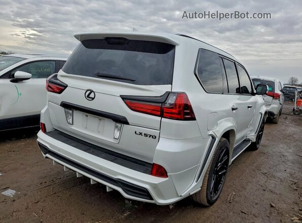 JTJHY7AX0H4239209 2017 LEXUS LX White Tył prawy