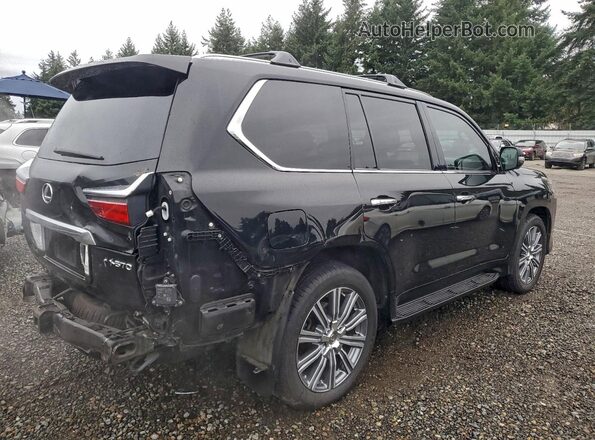 JTJHY7AX0H4242837 2017 LEXUS LX Black Tył prawy