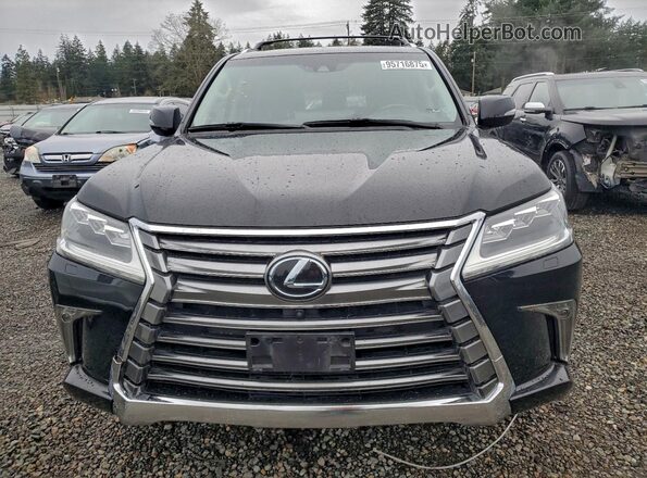 JTJHY7AX0H4242837 2017 LEXUS LX Black Widok z przodu