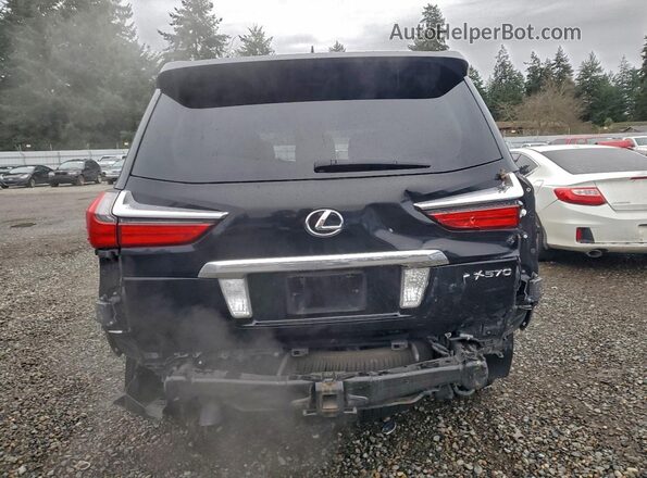 JTJHY7AX0H4242837 2017 LEXUS LX Black Widok z tyłu