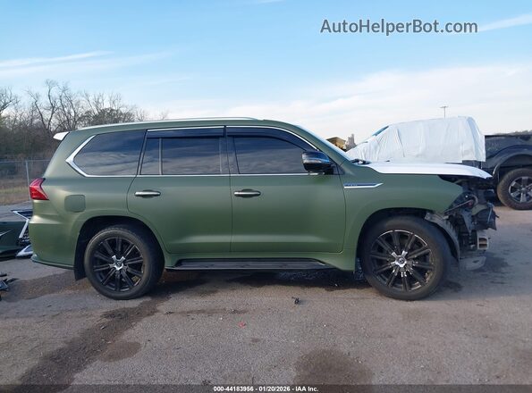 JTJHY7AX2K4289665 2019 LEXUS LX 570 Green 360 interior view