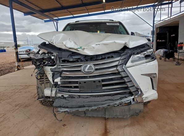 JTJHY7AX4H4243831 2017 LEXUS LX White Widok z przodu
