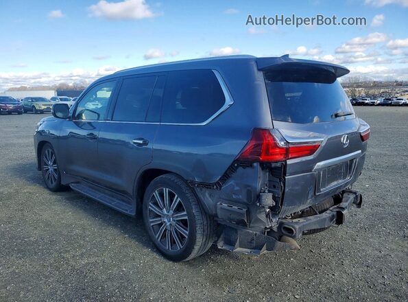 JTJHY7AX4J4263423 2018 LEXUS LX Gray 