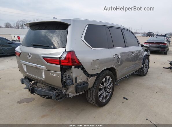 JTJHY7AX8G4199718 2016 LEXUS LX 570 Gray Rear right