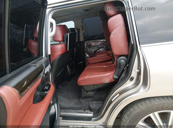 JTJHY7AX8G4199718 2016 LEXUS LX 570 Gray VIN sticker view