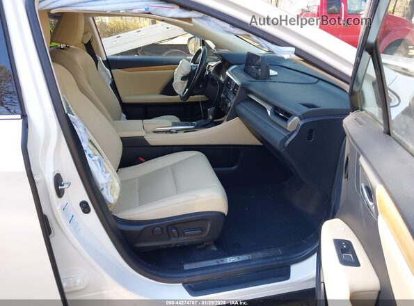 JTJHZKFA2M2030161 2021 LEXUS RX 350L White Widok wnętrza z przodu