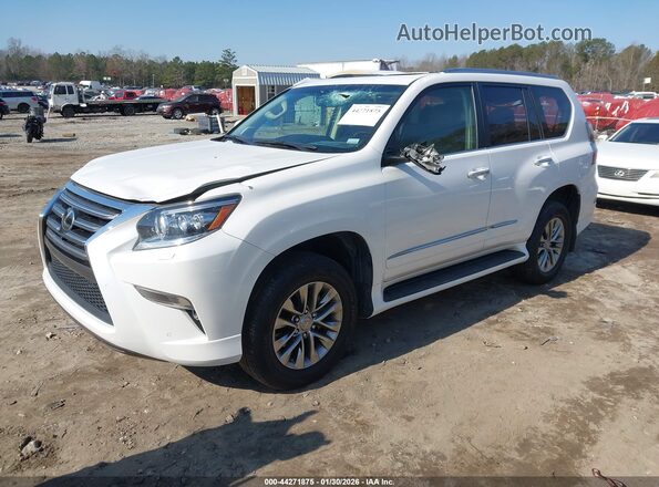 JTJJM7FX5H5159873 2017 LEXUS GX 460 White Առջևի ձախ երեք քառորդ տեսարան