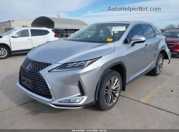 JTJJZKFA4N2040192 2022 LEXUS RX 350L Silver 