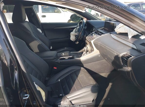 JTJSARBZ3M2198151 2021 LEXUS NX 300 Black Սալոնի դիմացի տեսք