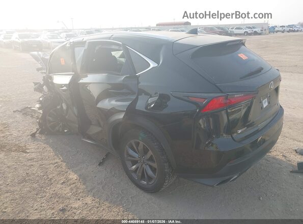 JTJSARBZXL2172225 2020 LEXUS NX 300 Black Trasero izquierdo