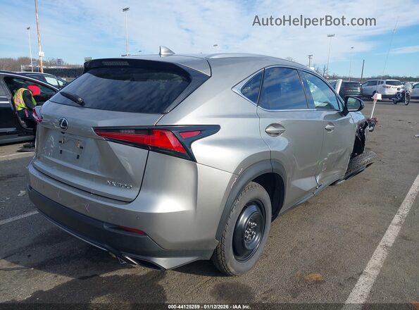 JTJSARDZ4M2242929 2021 LEXUS NX 300 Silver Rear right