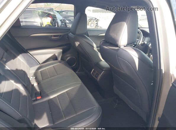 JTJSARDZ4M2242929 2021 LEXUS NX 300 Silver Rear seats view