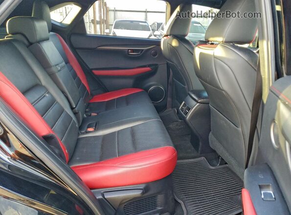 JTJSARDZXL5010283 2020 LEXUS NX Black Widok wnętrza z tyłu
