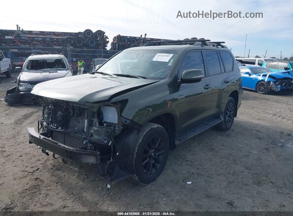 JTJSM7BX3P5351706 2023 LEXUS GX 460 Green Vista tres cuartos delantera izquierda