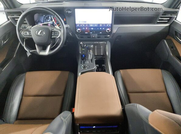 JTJTBCDX2S5039496 2025 LEXUS GX Silver Vista del salpicadero