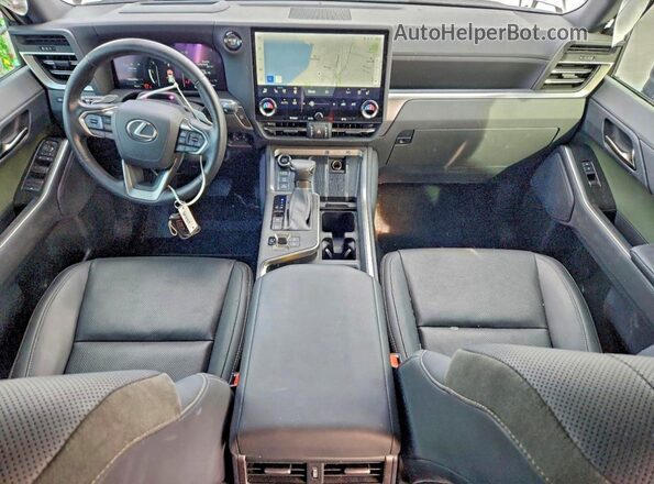 JTJTBCDX6R5029192 2024 LEXUS GX Gray Вид панелі приладів