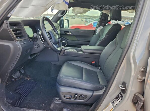JTJTBCDX6R5029192 2024 LEXUS GX Gray Вид салону спереду