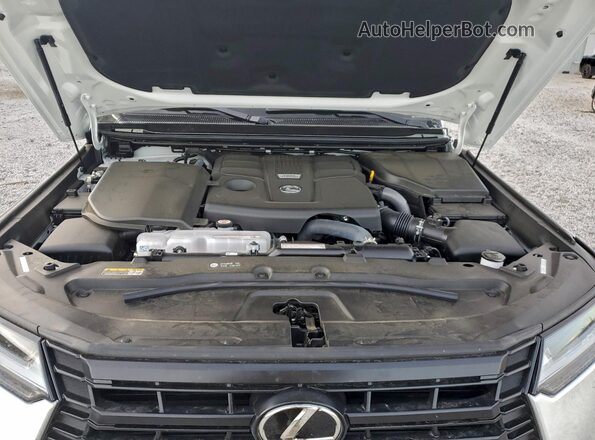 JTJTBCDX7S5046069 2025 LEXUS GX Белый Вид задней части салона
