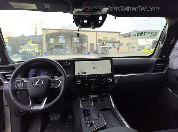 JTJTBCDX9R5030742 2024 LEXUS GX Silver Instrument cluster view