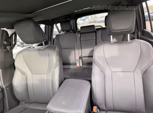 JTJTBCDX9R5030742 2024 LEXUS GX Silver Rear seats view