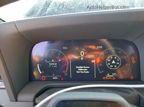 JTJTBCDX9S5039477 2025 LEXUS GX Blue Widok zestawu wskaźników