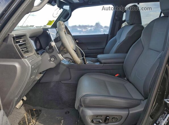 JTJVBCDX2S5040608 2025 LEXUS GX Black Widok wnętrza z przodu