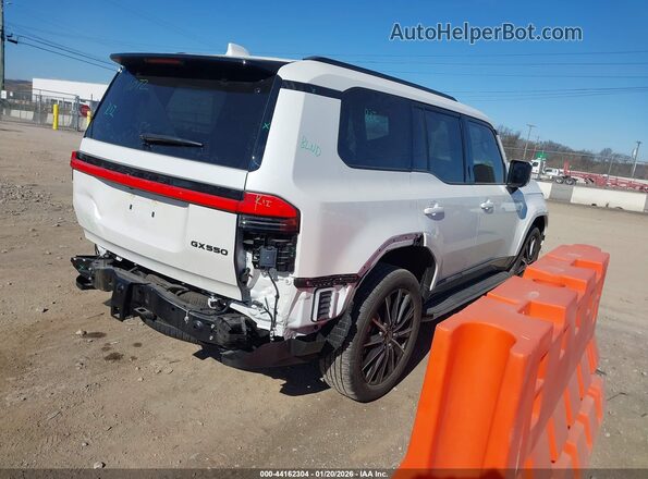 JTJVBCDX6S5049313 2025 LEXUS GX 550 White Trasero derecho