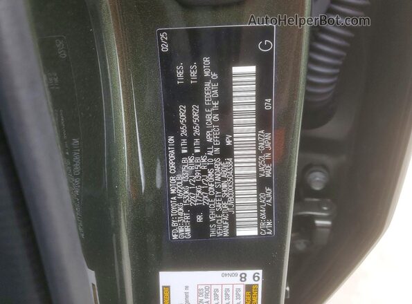 JTJVBCDXXS5043384 2025 LEXUS GX Green 