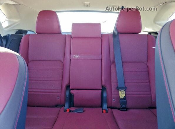 JTJYARBZ2J2091405 2018 LEXUS NX Silver Հետևի նստատեղերի տեսք