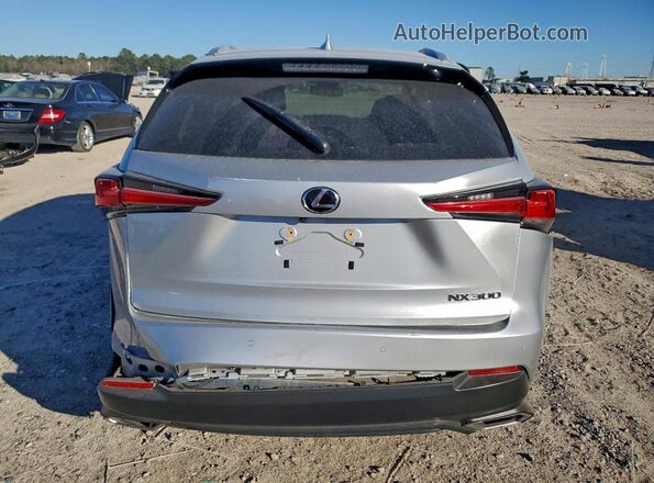 JTJYARBZ2J2091405 2018 LEXUS NX Silver Հետևի տեսք
