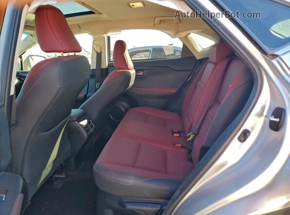 JTJYARBZ2J2091405 2018 LEXUS NX Silver Սալոնի հետևի տեսք