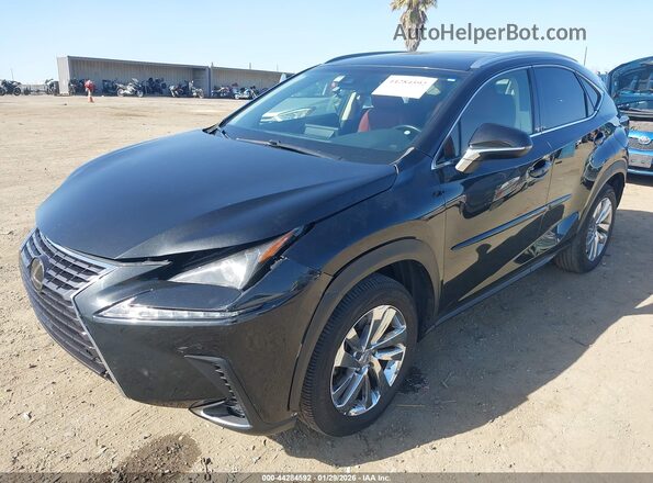 JTJYARBZ2K2134318 2019 LEXUS NX 300 Черный Передняя левая четверть