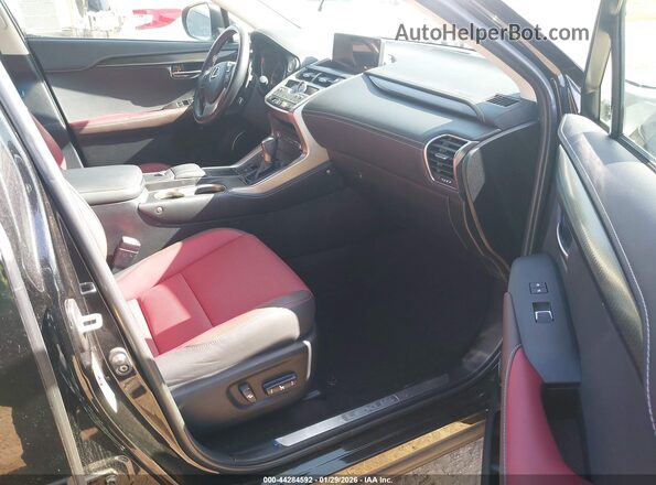 JTJYARBZ2K2134318 2019 LEXUS NX 300 Черный Вид салона спереди