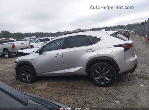 JTJYARBZ6H2052827 2017 LEXUS NX 200T Silver 