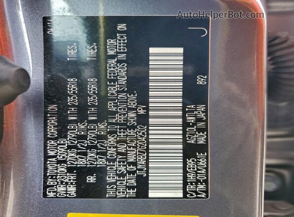 JTJYARBZ7G2042502 2016 LEXUS NX Gray 