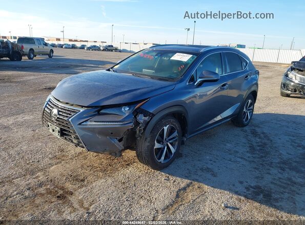 JTJYARBZ7J2104472 2018 LEXUS NX 300 Gray Front left