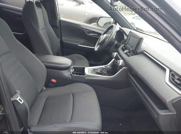 JTM16RFV1ND065806 2022 TOYOTA RAV4 HYBRID Black წინა სალონის ხედი