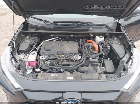JTM16RFV1ND065806 2022 TOYOTA RAV4 HYBRID Black უკანა ხედი